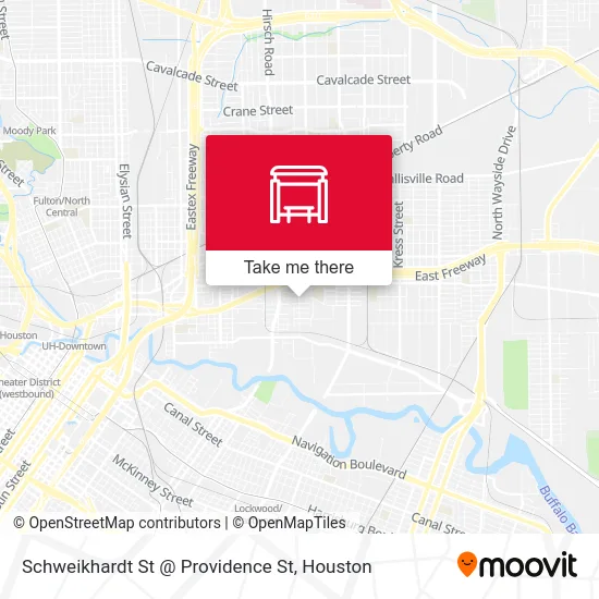 Schweikhardt St @ Providence St map