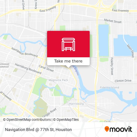 Navigation Blvd @ 77th St map