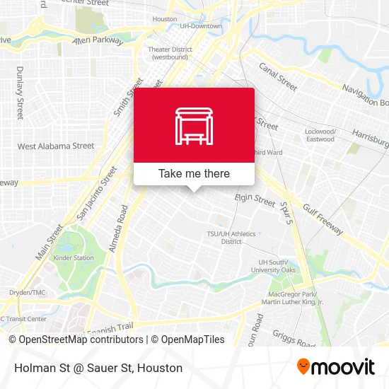 Holman St @ Sauer St map