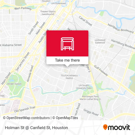 Mapa de Holman St @ Canfield St
