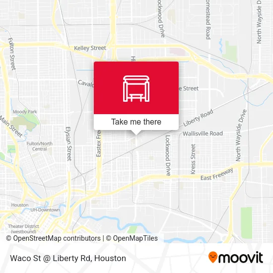 Mapa de Waco St @ Liberty Rd