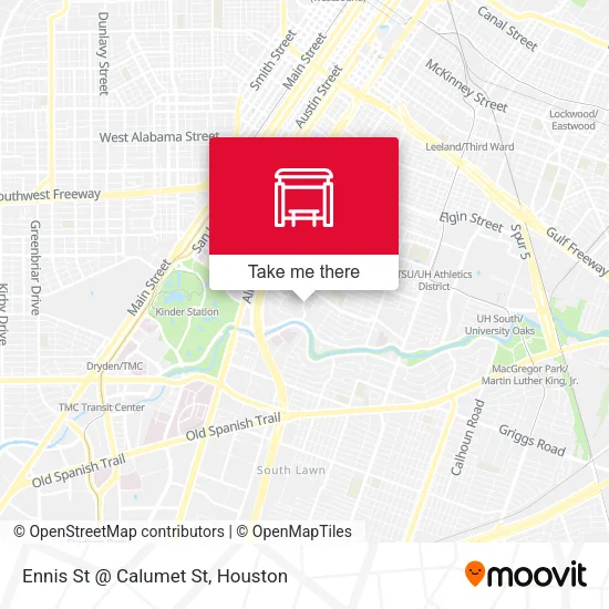 Ennis St @ Calumet St map