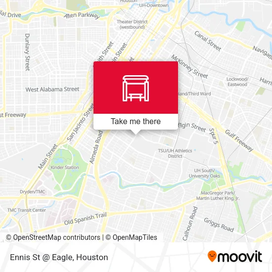 Ennis St @ Eagle map