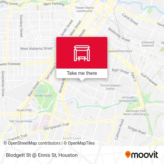 Mapa de Blodgett St @ Ennis St