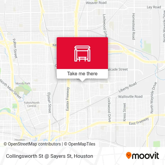Collingsworth St @ Sayers St map