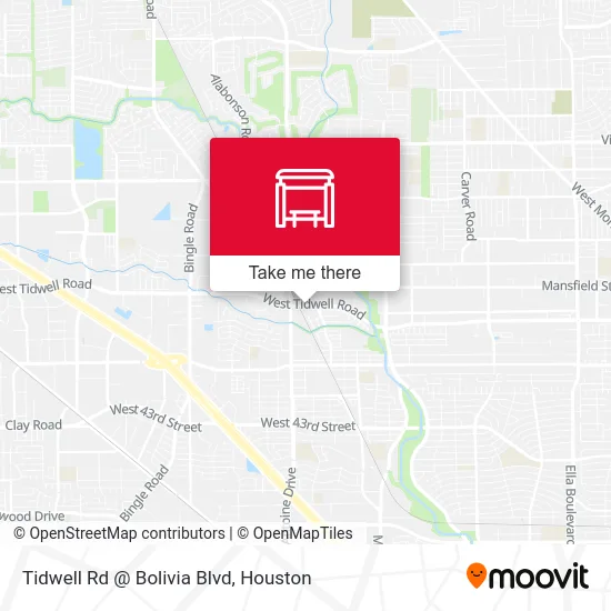 Tidwell Rd @ Bolivia Blvd map