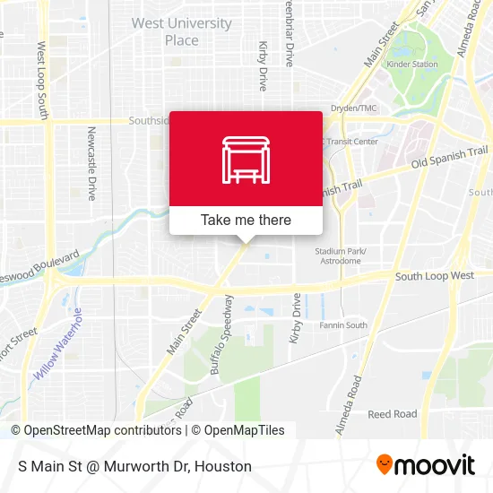 Mapa de S Main St @ Murworth Dr