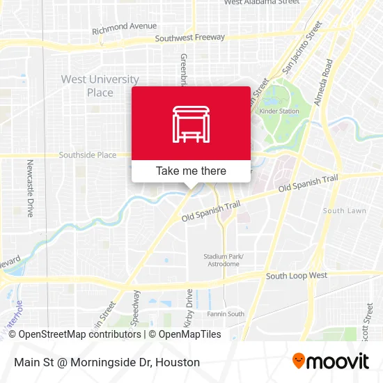 Mapa de Main St @ Morningside Dr