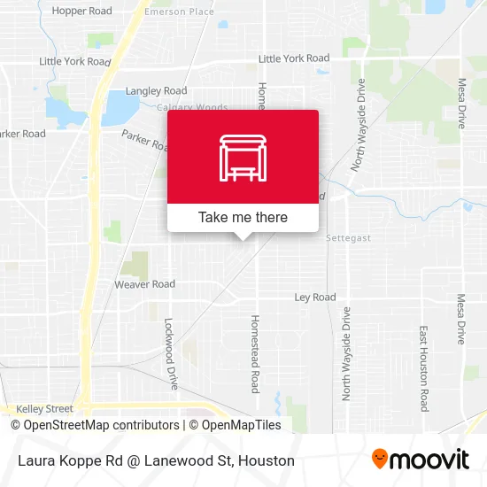 Laura Koppe Rd @ Lanewood St map