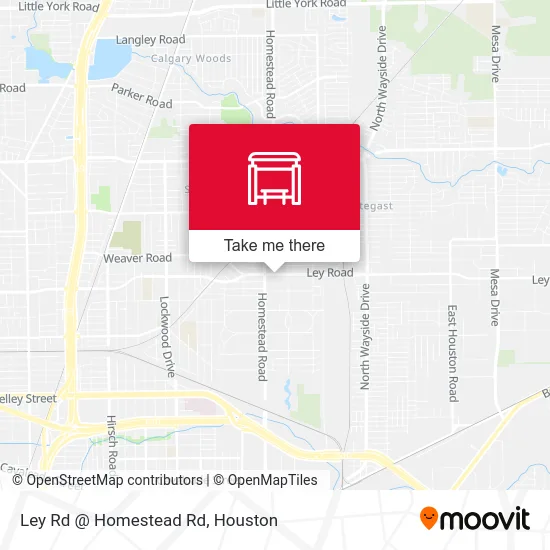 Ley Rd @ Homestead Rd map