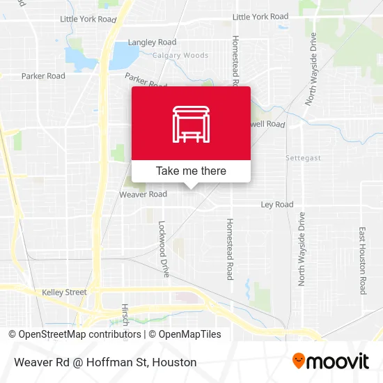 Weaver Rd @ Hoffman St map