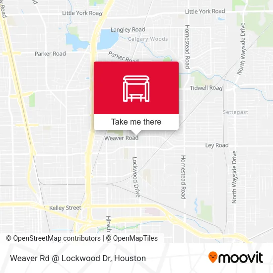 Mapa de Weaver Rd @ Lockwood Dr