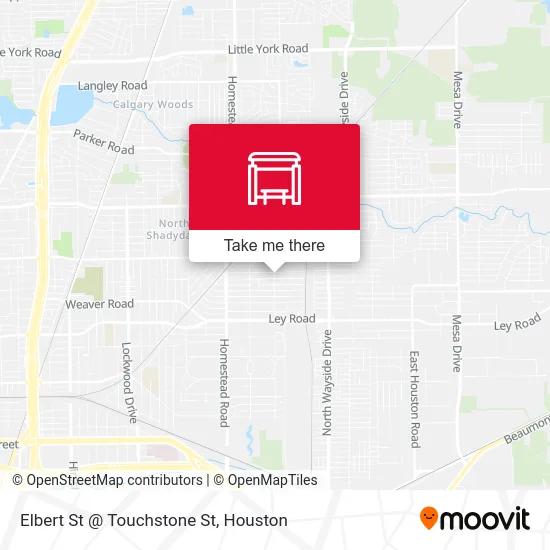Elbert St @ Touchstone St map