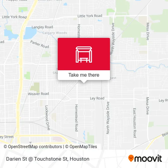 Darien St @ Touchstone St map