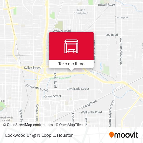 Lockwood Dr @ N Loop E map