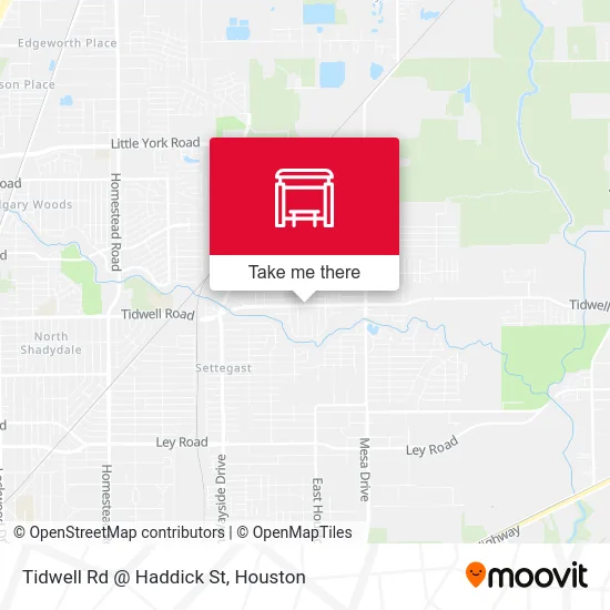 Mapa de Tidwell Rd @ Haddick St