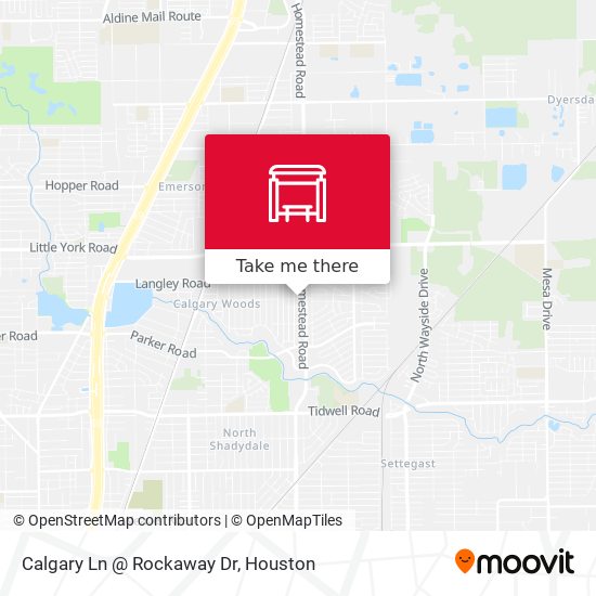Calgary Ln @ Rockaway Dr map