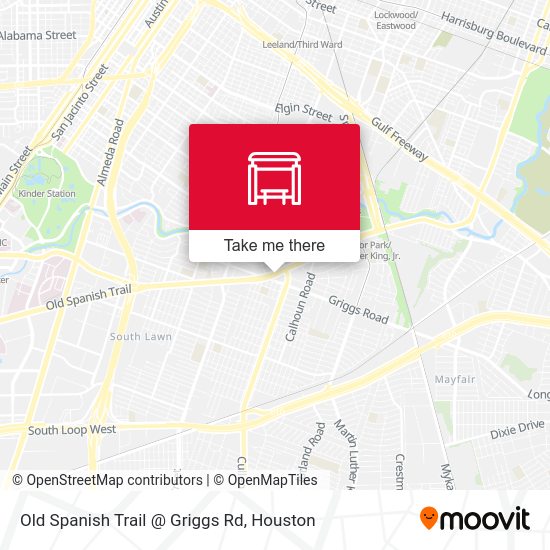 Old Spanish Trail @ Griggs Rd map