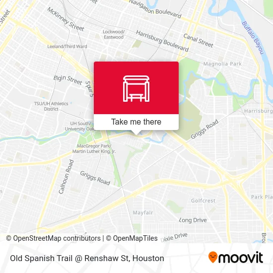 Old Spanish Trail @ Renshaw St map