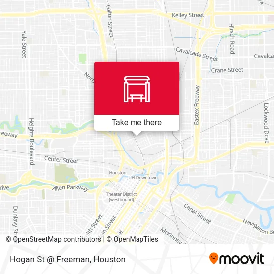Mapa de Hogan St @ Freeman