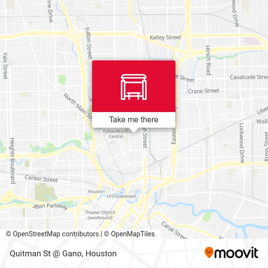 Quitman St @ Gano map