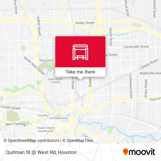 Quitman St @ West Rd map