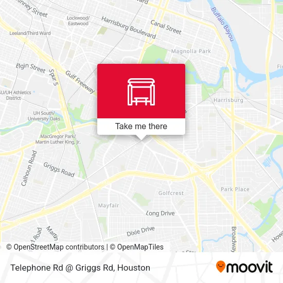 Telephone Rd @ Griggs Rd map
