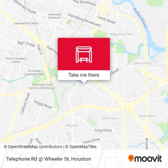 Telephone Rd @ Wheeler St map