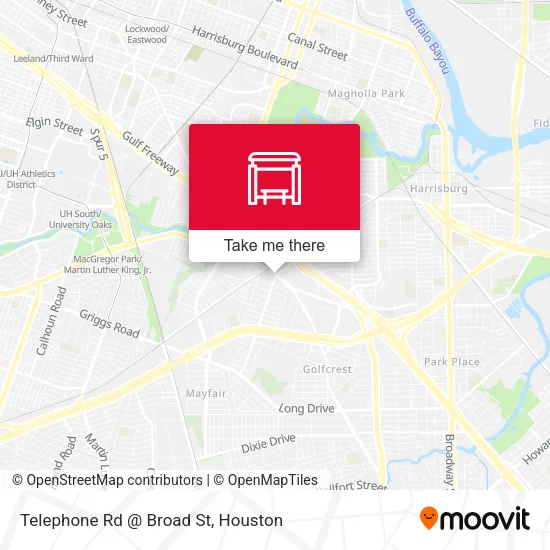 Telephone Rd @ Broad St map