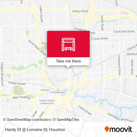Hardy St @ Lorraine St map