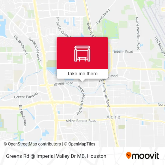 Greens Rd @ Imperial Valley Dr MB map