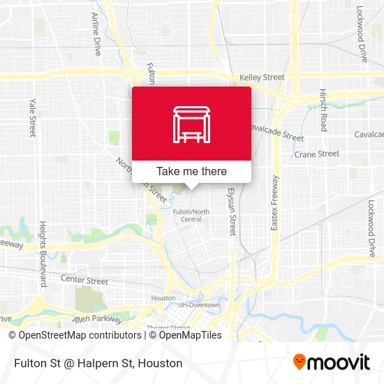 Fulton St @ Halpern St map