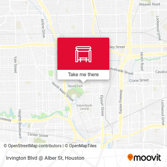 Irvington Blvd @ Alber St map