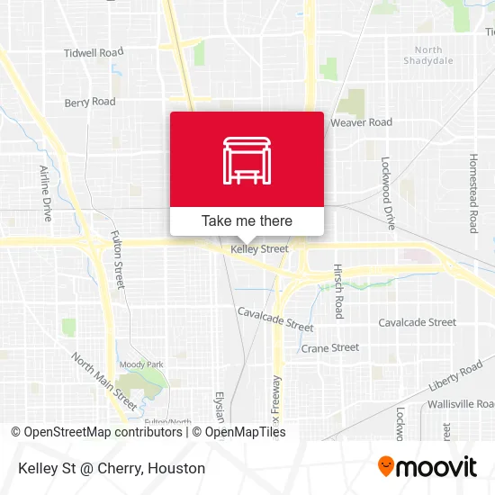 Kelley St @ Cherry map