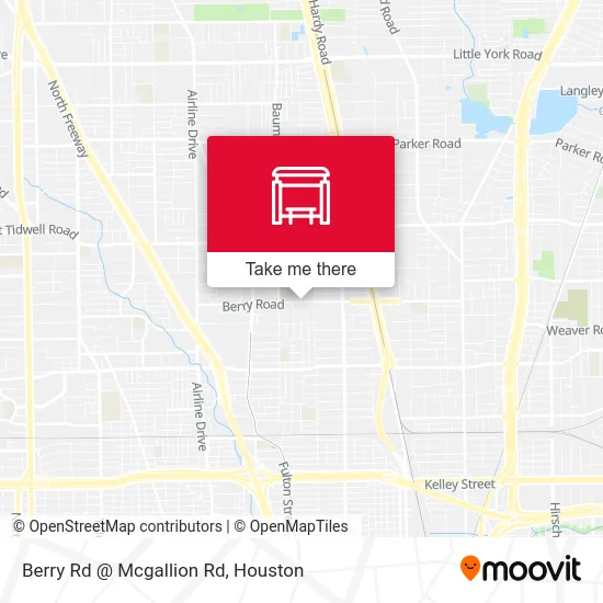 Mapa de Berry Rd @ Mcgallion Rd