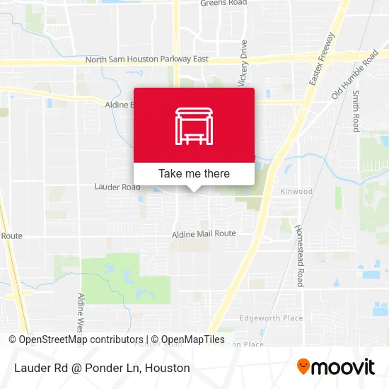 Lauder Rd @ Ponder Ln map