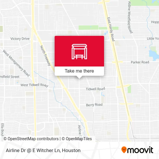 Airline Dr @ E Witcher Ln map