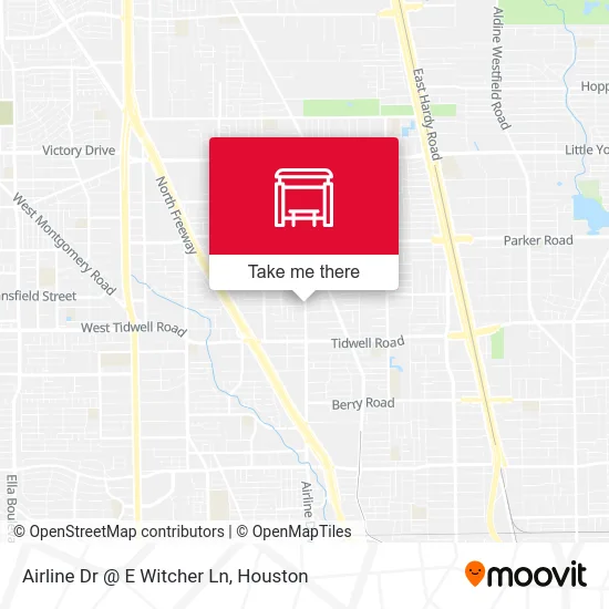 Airline Dr @ E Witcher Ln map