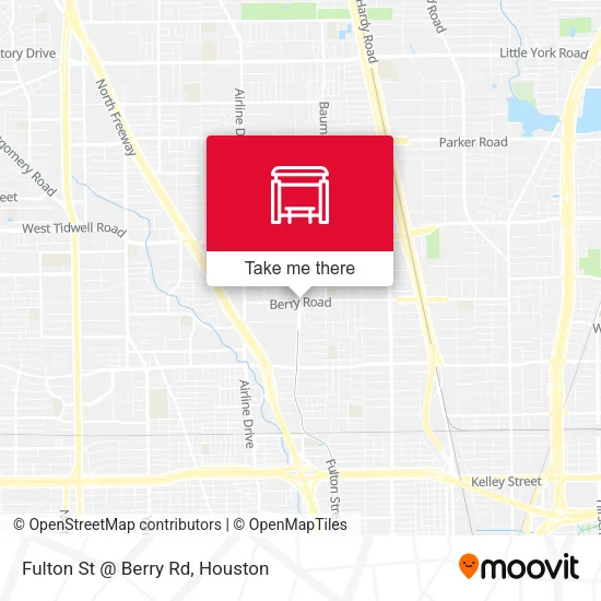 Mapa de Fulton St @ Berry Rd