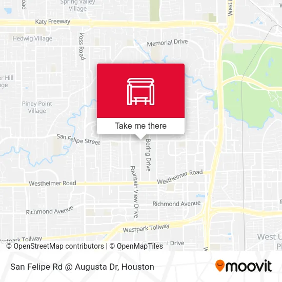 Mapa de San Felipe Rd @ Augusta Dr