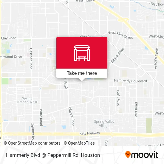 Hammerly Blvd @ Peppermill Rd map