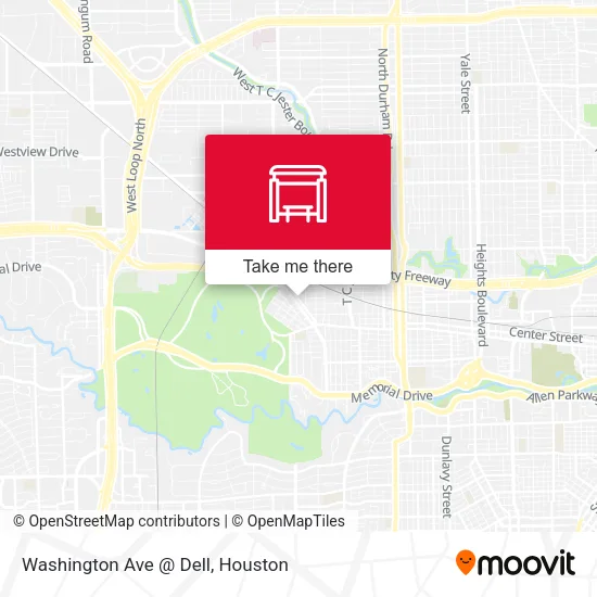 Mapa de Washington Ave @ Dell