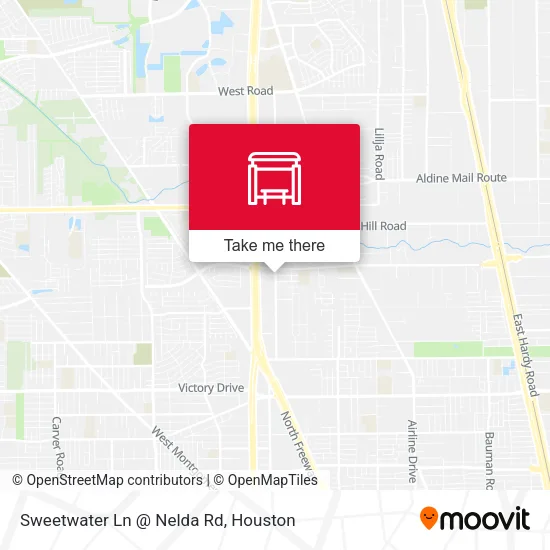 Sweetwater Ln @ Nelda Rd map