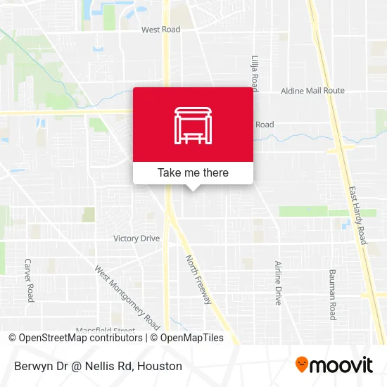 Berwyn Dr @ Nellis Rd map