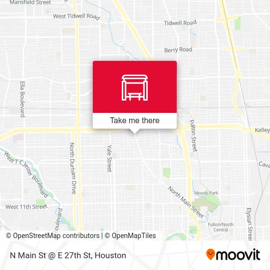 N Main St @ E 27th St map