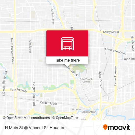 N Main St @ Vincent St map