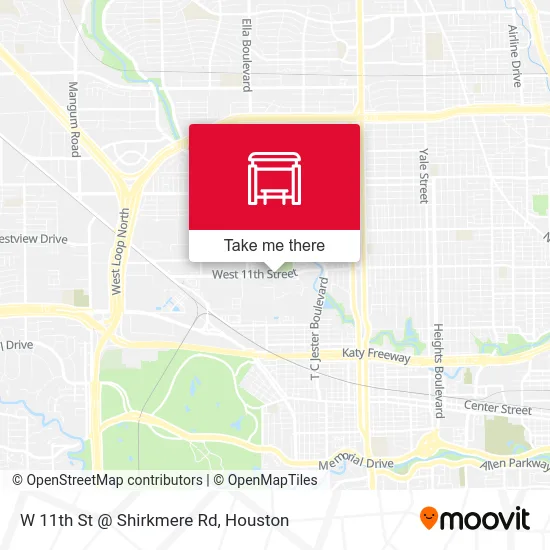 W 11th St @ Shirkmere Rd map