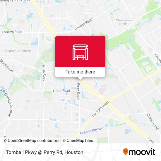 Tomball Pkwy @ Perry Rd map