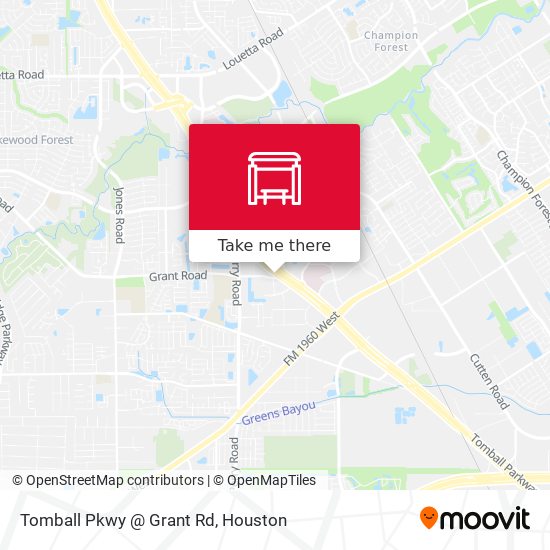 Mapa de Tomball Pkwy @ Grant Rd