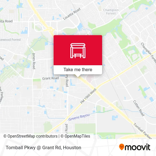 Mapa de Tomball Pkwy @ Grant Rd